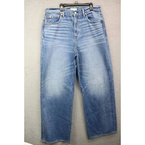 AE77 Stovepipe Jeans-Size 14 Regular-American Eagle-Organic Cotton-Nice